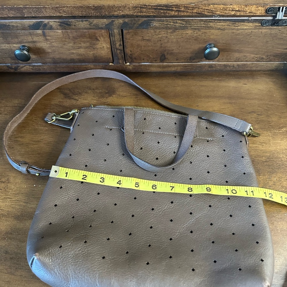 Madewell Brown Leather Crossbody Bag - Picture 11 of 12